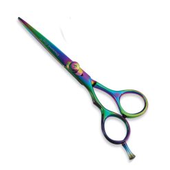 Rainbow Finish Hair Cutting Scissors