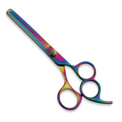 Rainbow Finish Thinning Scissors