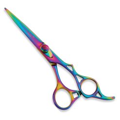 Rainbow Finish Hair Cutting Scissors