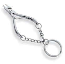 Nail clipper keychain
