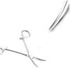 CURVED MOSQUITO FORCEPS