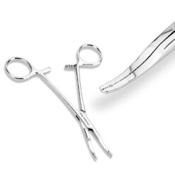 Micro Thin Tip Dermal Anchor Kelly Forceps