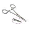 DERMAL HOLDING FLAT STRAIGHT FORCEPS