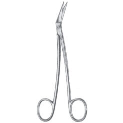 Pak Line Manufacturer Locklin Scissors Curved Dental Surgical