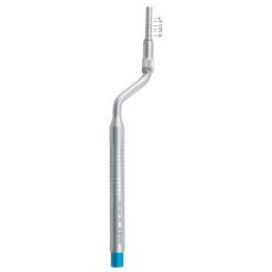 bayonet graduated osteotome light blue color coded stainless steel dental implant instrument pak line industries