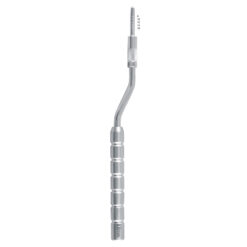 bayonet graduated concave osteotome stainless steel dental implant surgical instrument pak line industries