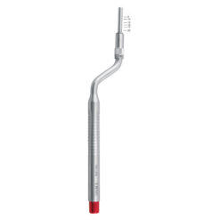 bayonet graduated osteotome red color coded stainless steel dental implant instrument pak line industries