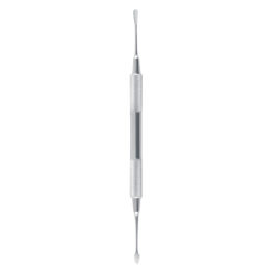 fine double ended spoon periosteal elevator stainless steel dental surgical instrument pak line industries