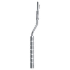 bayonet graduated convex osteotome stainless steel dental implant surgical instrument pak line industries