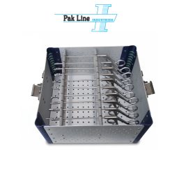arthroscopy punch forceps set 10 pcs orthopedic joint surgery instruments in aluminum sterilization container box pak line industries