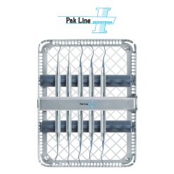 Titanium Tip Curettes Set of 5 with Stainless Steel Sterilization Cassette by Pak Line Industries